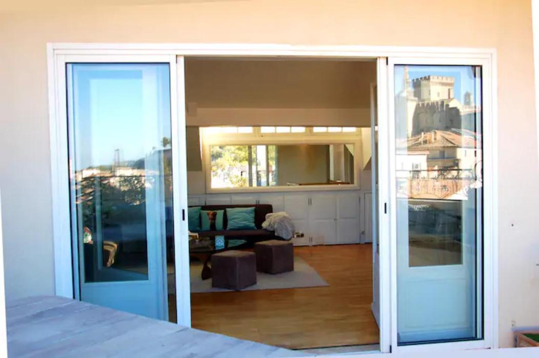 Magnifique Appartement De Charme Avec Vue Sur Le Palais Des Papes A Avignon Wifi Gratuit Eksteriør billede